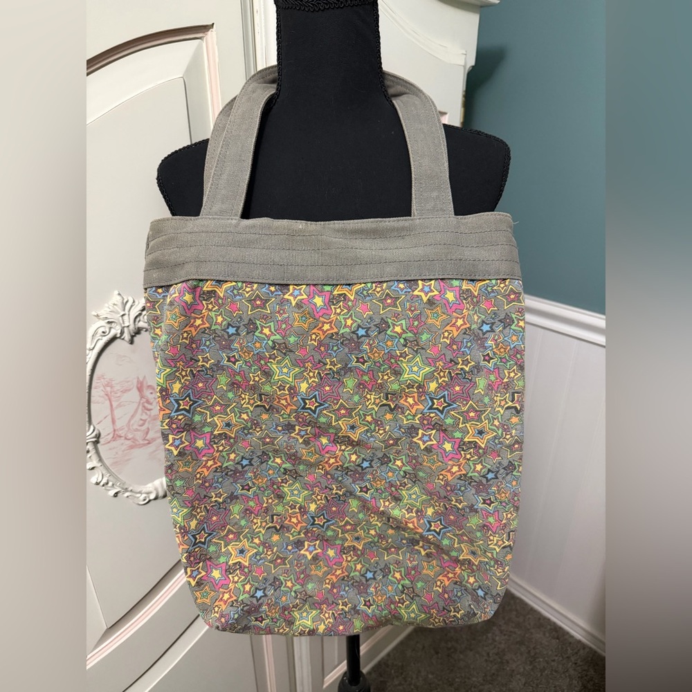 Multicolor Star Pattern Tote Bag